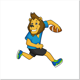 Lion Rugby player Football Posters and Art